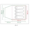 Tent Coleman  Darwin 4   BlackOut