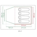Tent Coleman  Darwin 4   BlackOut