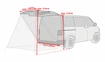 Tent VAUDE  Drive Van Trunk Linen