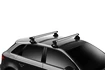 Thule dakdrager met telescopische stang Volvo V60 Cross Country 5-dr stationwagon met 15-18 geïntegreerde daklengtes