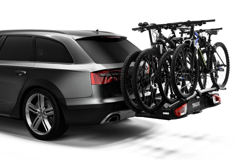 Thule VeloSpace XT 938 + Adapter voor 3e fiets