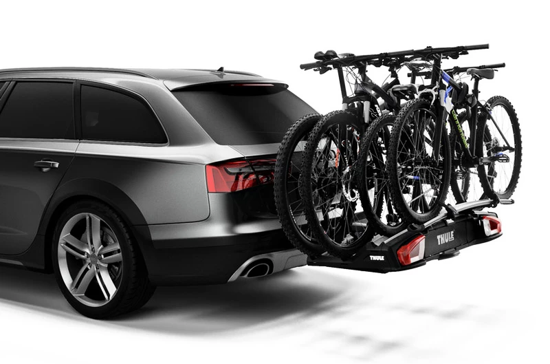 Thule VeloSpace XT 938 + Adapter voor 3e fiets