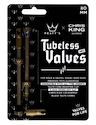 Tubeless ventiel PEATY'S  X chris king (mk2) bourbon tubeless valves - 80mm (ptv2-80-brb-12)