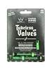 Tubeless ventiel PEATY'S  X chris king (mk2) emerald tubeless valves 60mm (ptv2-60-emr-12)