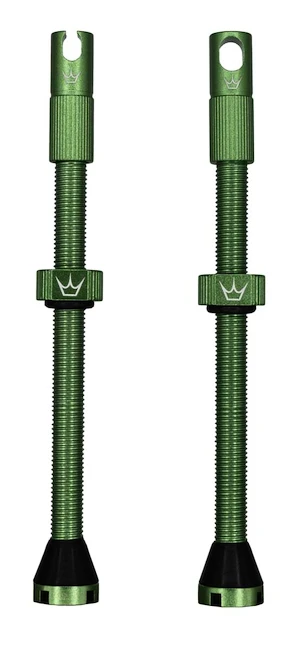 Tubeless ventiel PEATY'S  X chris king (mk2) emerald tubeless valves - 80mm (ptv2-80-emr-12)