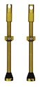 Tubeless ventiel PEATY'S  X chris king (mk2) gold tubeless valves - 80mm (ptv2-80-gld-12)