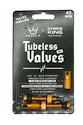 Tubeless ventiel PEATY'S  X chris king (mk2) mango tubeless valves 42mm (ptv2-42-mng-12)
