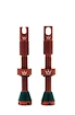 Tubeless ventiel PEATY'S  X chris king (mk2) red tubeless valves 42mm (ptv2-42-red-12)