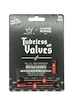 Tubeless ventiel PEATY'S  X chris king (mk2) red tubeless valves 60mm (ptv2-60-red-12)