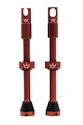 Tubeless ventiel PEATY'S  X chris king (mk2) red tubeless valves 60mm (ptv2-60-red-12)
