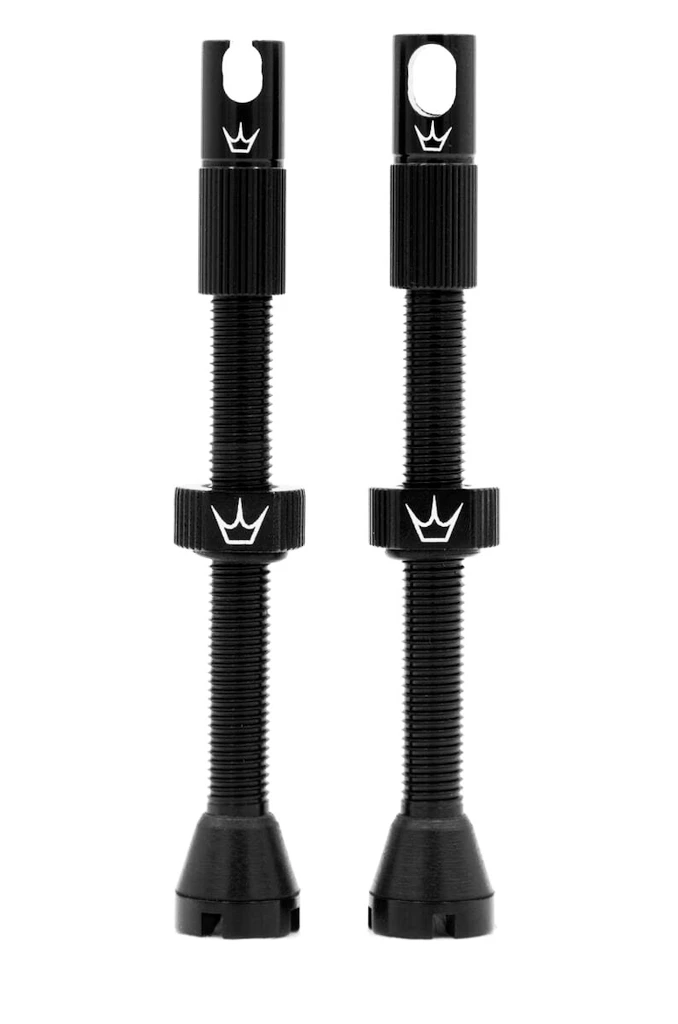 Tubeless ventiel PEATY'S  X chris king (mk2) tubeless valves - 60mm / black workshop pack (26 pcs) (ptv2-60-blk-w26)
