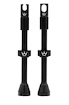 Tubeless ventiel PEATY'S  X chris king (mk2) tubeless valves - 60mm / black workshop pack (26 pcs) (ptv2-60-blk-w26)