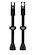 Tubeless ventiel PEATY'S  X chris king (mk2) tubeless valves - 60mm / black workshop pack (26 pcs) (ptv2-60-blk-w26)