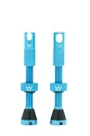 Tubeless ventiel PEATY'S  X chris king (mk2) turquoise tubeless valves 42mm (ptv2-42-trq-12)