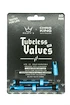 Tubeless ventiel PEATY'S  X chris king (mk2) turquoise tubeless valves 60mm (ptv2-60-trq-12)