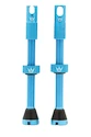 Tubeless ventiel PEATY'S  X chris king (mk2) turquoise tubeless valves 60mm (ptv2-60-trq-12)