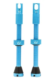Tubeless ventiel PEATY'S X chris king (mk2) turquoise tubeless valves 60mm (ptv2-60-trq-12)