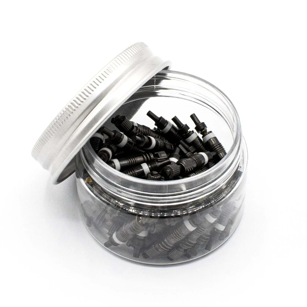 Tubeless ventiel PEATY'S  X chris king (mk2) worhshop pack valve cores 50 ks (ptv2-core-w50-1)