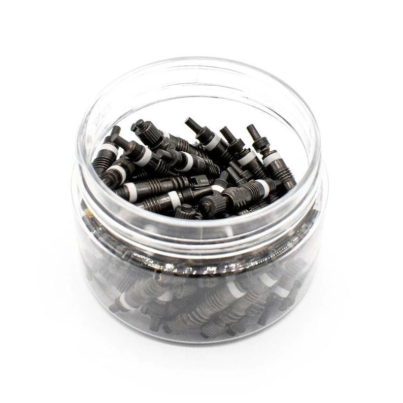 Tubeless ventiel PEATY'S  X chris king (mk2) worhshop pack valve cores 50 ks (ptv2-core-w50-1)