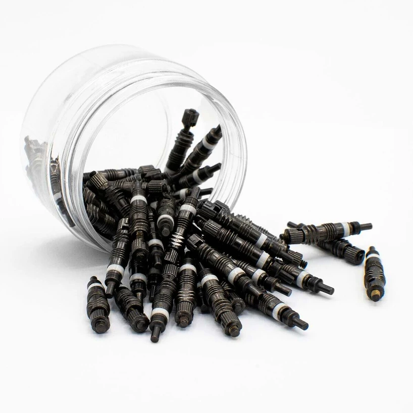 Tubeless ventiel PEATY'S  X chris king (mk2) worhshop pack valve cores 50 ks (ptv2-core-w50-1)