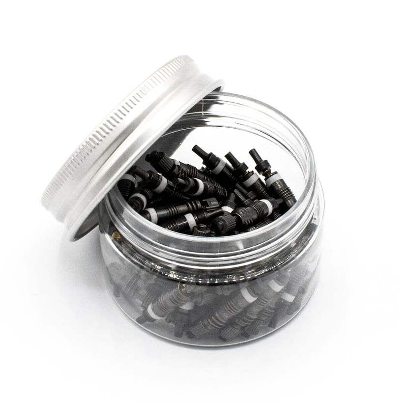 Tubeless ventiel PEATY'S  X chris king (mk2) worhshop pack valve cores 50 ks (ptv2-core-w50-1)