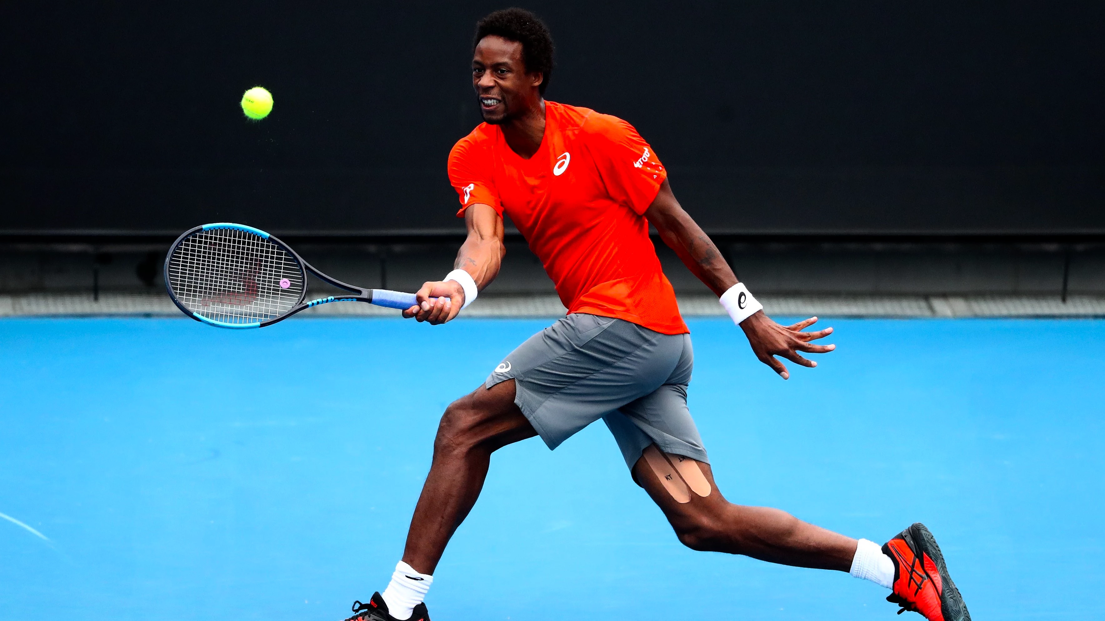 Gaël Monfils op de Australian Open