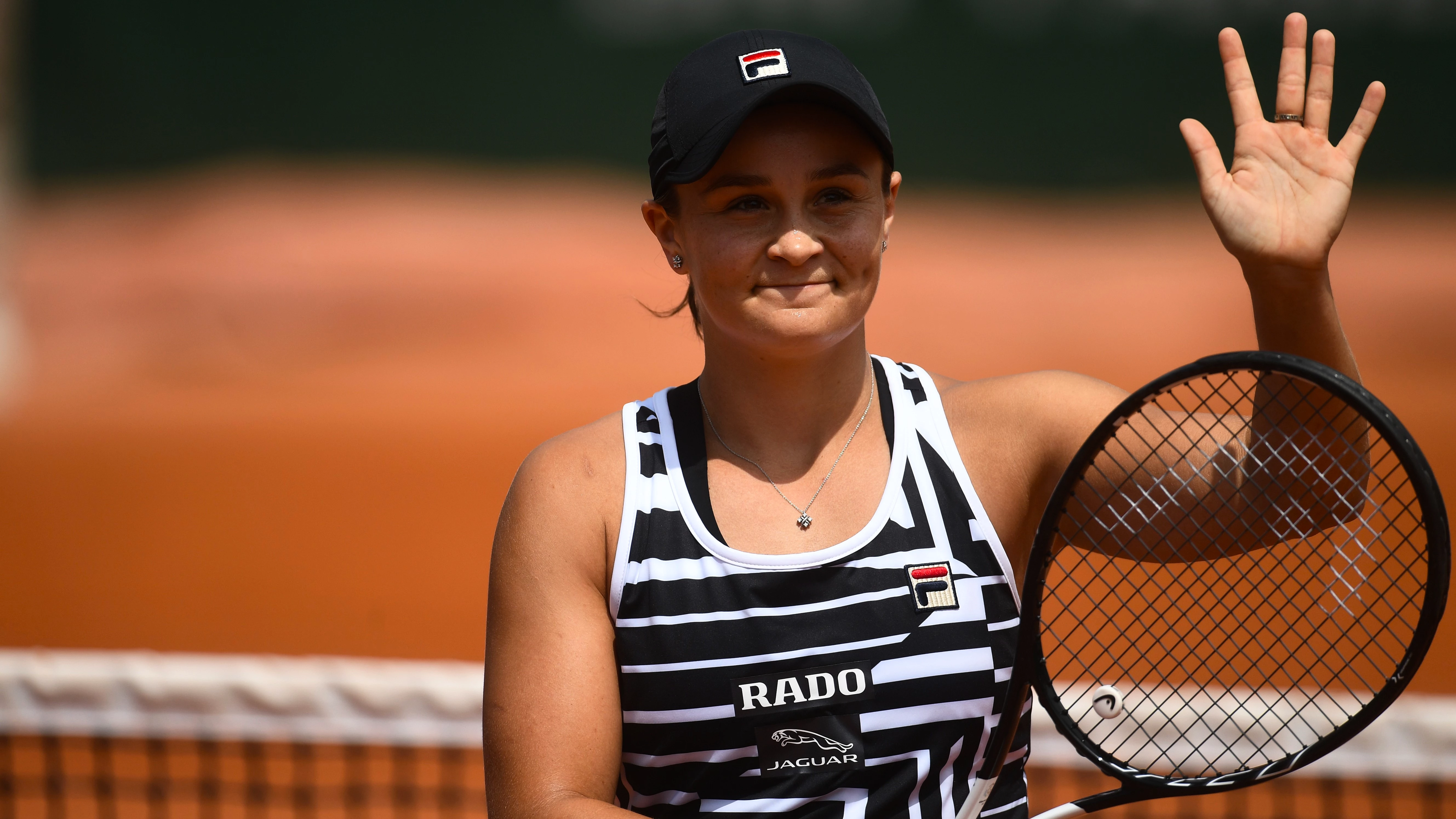 Ashleigh Barty op Roland Garros