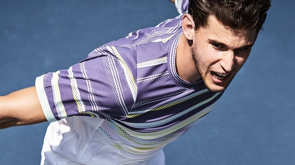 Dominic Thiem en nieuwe adidas kleding