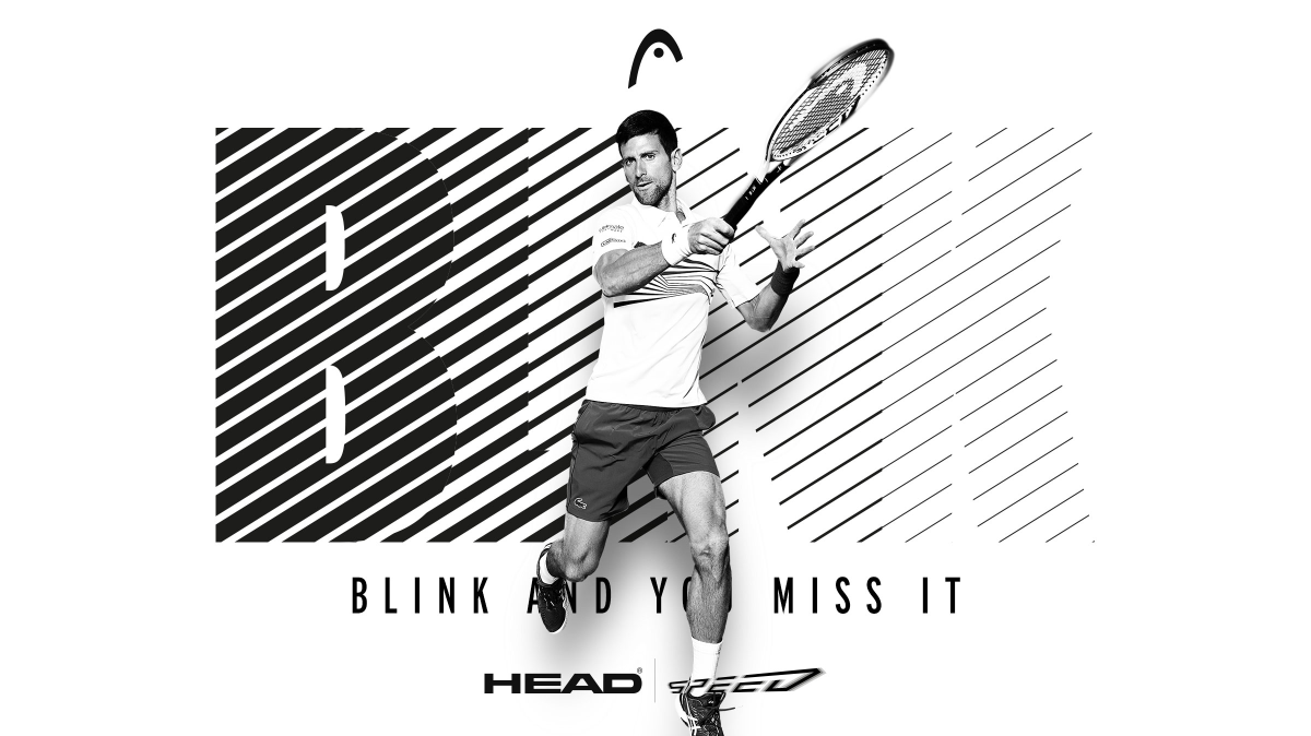 De Head Graphene 360+ Speed ​​tennisrackets zijn de killer tool van Novak Djoković