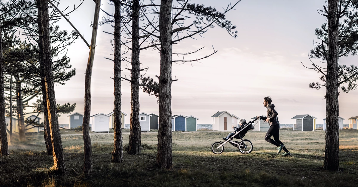 Thule Glide 2 joggingkinderwagens kunnen elk terrein aan