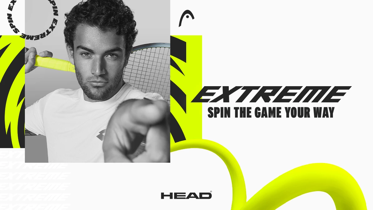 Matteo Berrettini speelt met Head Graphene 360+ Extreme tennisrackets