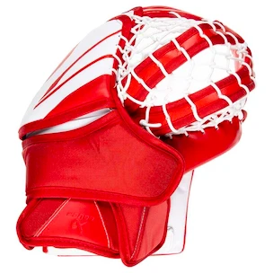 Vanghandschoen Bauer Supreme MVPRO White/Red Senior linkerhand (regular)