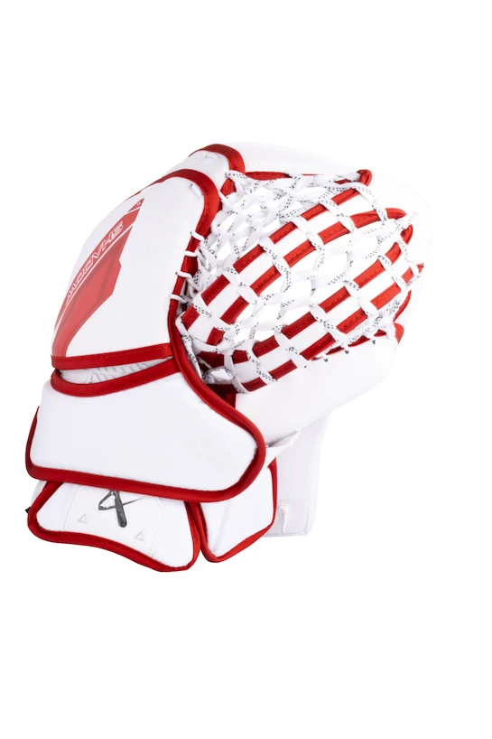 Vanghandschoen Bauer Supreme Shadow White/Red Senior linkerhand (regular)