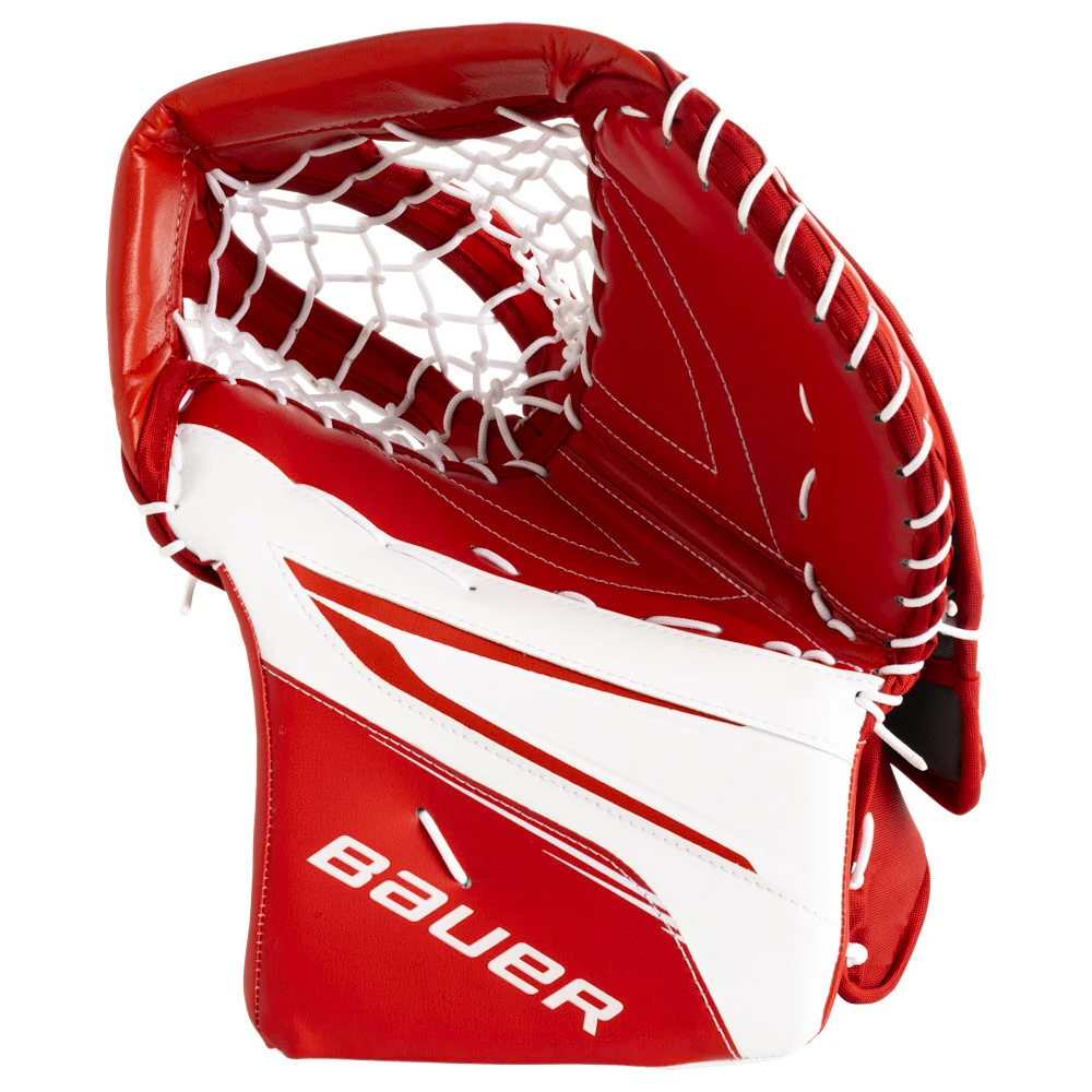 Vanghandschoen Bauer Vapor X5 Pro White/Red Intermediate linkerhand (regular)