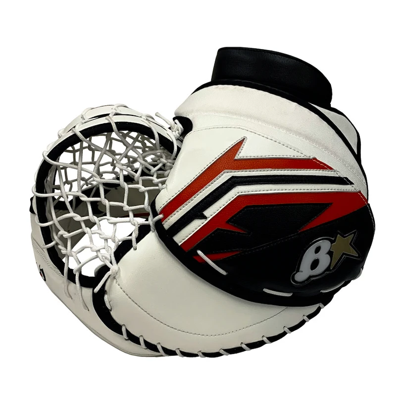 Vanghandschoen BRIAN'S Iconik X White/Black Intermediate linkerhand (regular)