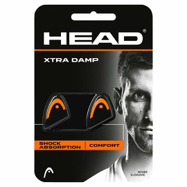 Vibrastop Head Xtra Damp Black/Orange (2 Pack)