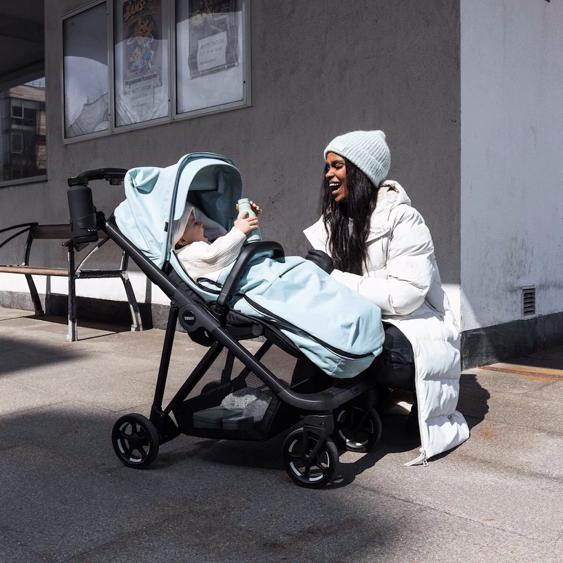 Voetenzak Thule Stroller Footmuff Soft Green