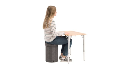 Vouwstoel Outwell  Dawlish High Seat & Storage Grey Melange SS22