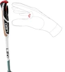 Wandelstokken Leki  Spin Shark SL, white-smokegreen-dark anthracite, 100 - 130 cm