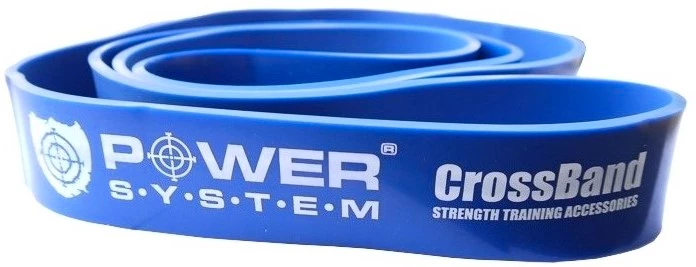 Weerstandsband Power System  Cross Band Level 4 Blauw
