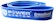 Weerstandsband Power System  Cross Band Level 4 Blauw