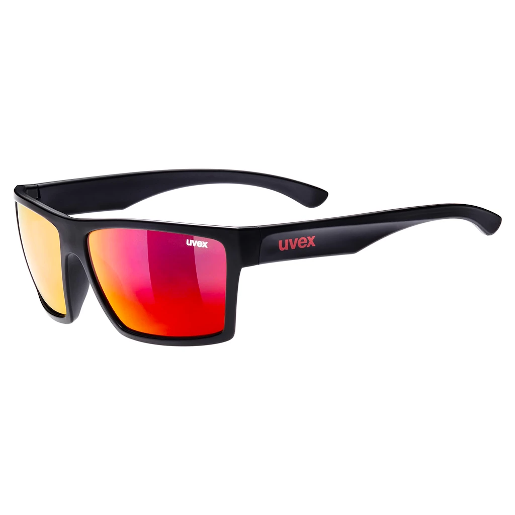 Zonnebril Uvex  LGL 29 Black Mat/Mir. Red (2213)