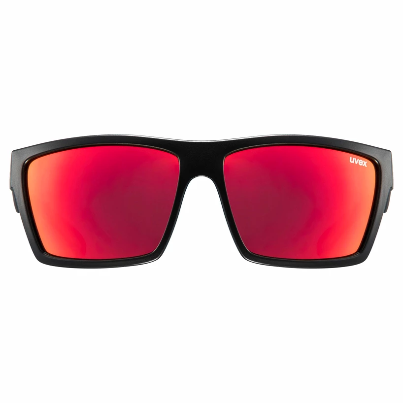 Zonnebril Uvex  LGL 29 Black Mat/Mir. Red (2213)