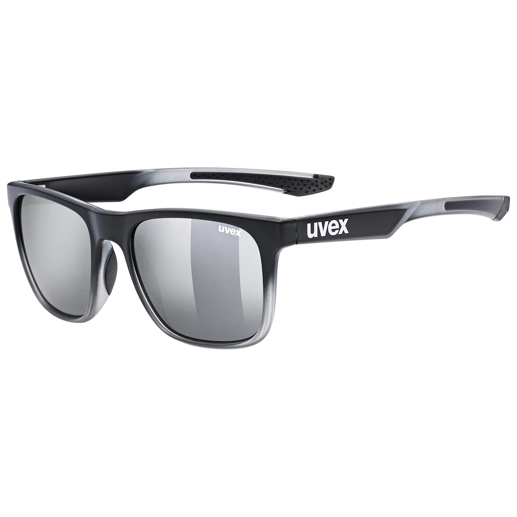Zonnebril Uvex  LGL 42 Black Transparent/Mirror Silver (2916)