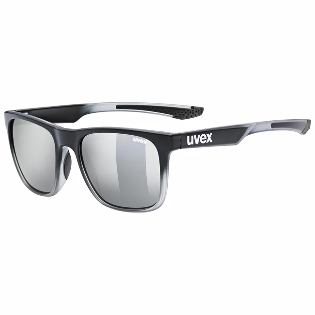 Zonnebril Uvex  LGL 42 Black Transparent/Mirror Silver (2916)