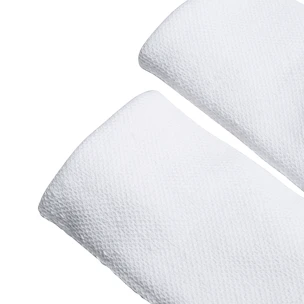 Zweetbandjes adidas  Tennis Wristband Large White