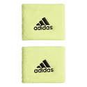 Zweetbandjes adidas  Tennis Wristband Short Lime