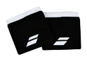 Zweetbandjes Babolat  Logo Wristband Black/White (2 Pack)