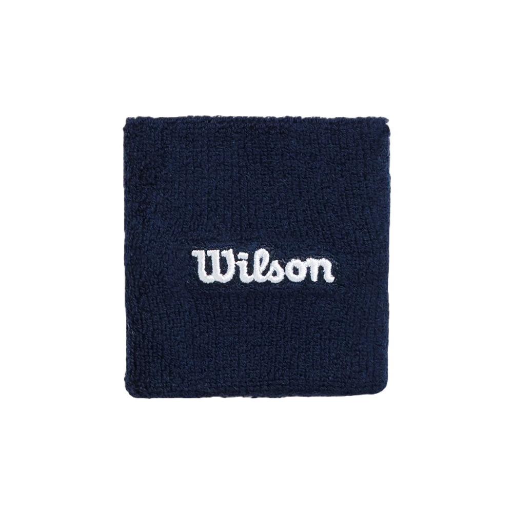 Zweetbandjes Wilson  Terry Logo Wristband Navy